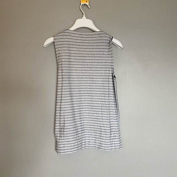 J. Crew Sleeveless Knit Striped Shell Sweater Tank - Picture 4 of 5